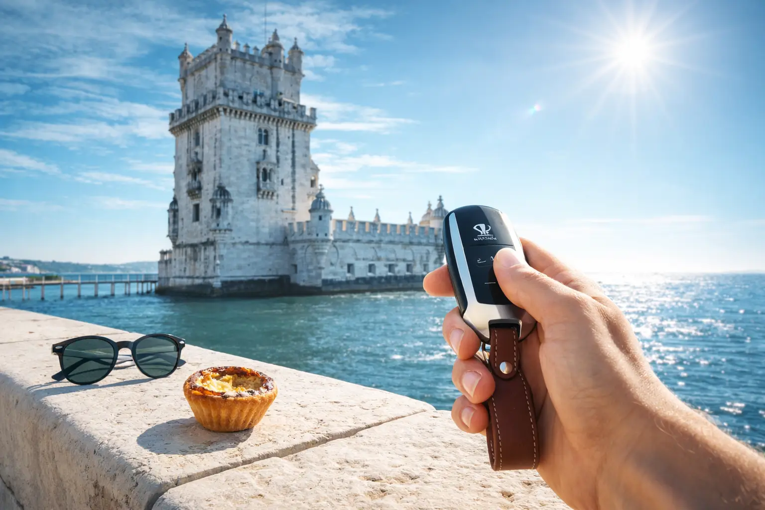 Conceito de ofertas e condições de aluguer de carros em Lisboa